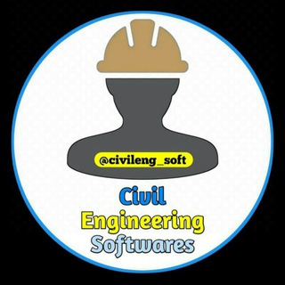 Logo saluran telegram civileng_soft — Civil engineering softwares