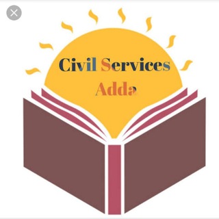 Telegram channel Civil Services Adda logo