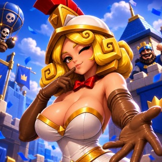 Telegram channel Clash Royale HUB logo