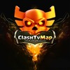 Telegram channel مپ کلش اف کلنز Clash Map logo