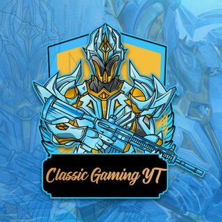 Logo of telegram channel classic_gaming_yt — CLASSIC GAMING YT