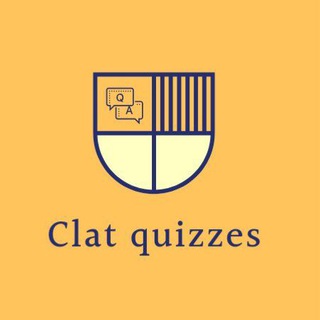 टेलीग्राम चैनल का लोगो clatquizzes — CLAT Quizzes 🔰