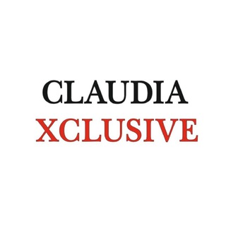 Логотип телеграм канала @claudiaxclusive_official — CLAUDIA XCLUSIVE