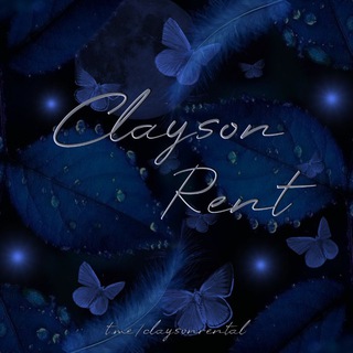 Logo of telegram channel claysonrental — Clayson Rent : CLOSE.
