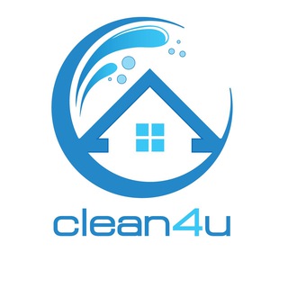 Логотип телеграм канала @clean_4u — Clean4U • Клининг • Москва