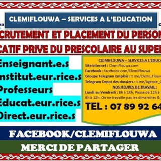 Logo de la chaîne télégraphique clemi_flouwa - 🇨🇮Discussion Education🇨🇮📡