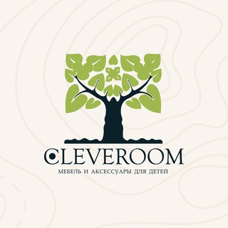 Логотип телеграм канала @cleveroom_rus — Cleveroom - детская мебель на заказ🧸