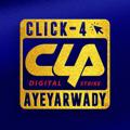Logo saluran telegram click4ayeyarwady — CLICK For AYEYARWADY