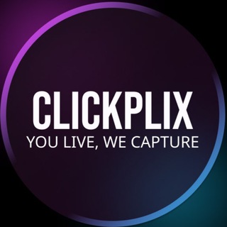 Logo of telegram channel clickplix — CLICKPLIX - YOU LIVE, WE CAPTURE