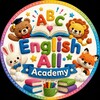 Telegram channel 🌈 English All Academy logo