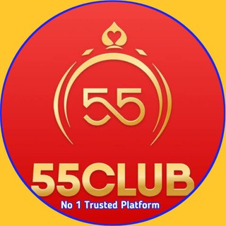 Telegram арнасының логотипі club55club_official — 55_CLUB_OFFICIAL