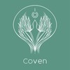 Логотип телеграм канала @clubcoven — КОВЕН — пространство женской силы и роста.
