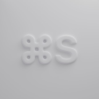 Логотип телеграм канала @cmnd_s — ⌘S