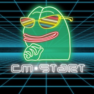 Логотип телеграм канала @cmstart — Crypto Mage Start