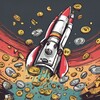 Telegram kanalining logotibi cnc_money_rocket — MoneyRocket🚀