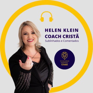 Logotipo do canal de telegrama coachcrista - Coach Cristã OFICIAL - Helen Klein