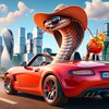 Логотип телеграм канала @cobra_on_convertible — Кобра на кабриолете