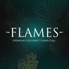 Логотип телеграм канала @cocoflames — Кокосовый уголь - Flames
