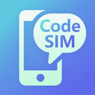 电报频道的标志 code4sim — CodeSIM 接码 WS注册/接码平台/验证码/TG/Line/全球APP接码/api接码