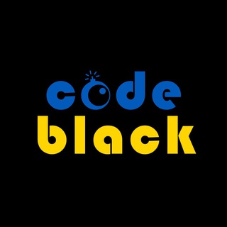Логотип телеграм -каналу codeblack_ua — Code Black