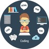 Логотип телеграм канала @coderbooks_chanel — CodeLibs - онлайн библиотека для программиста