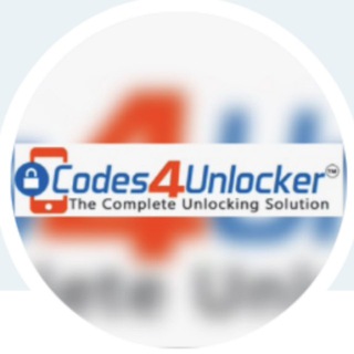 Logo saluran telegram codes4unlocker_official — Codes4Unlocker™ ~ Official