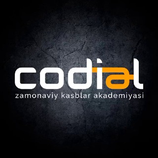 Telegram kanalining logotibi codialuz — Codial — Zamonaviy Kasblar Akademiyasi