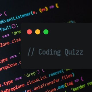 Telegram kanalining logotibi coding_quizz — Coding Quizz