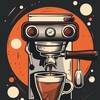 Логотип телеграм канала @coffe_machins_repair — Ремонт кофемашин Москва