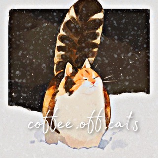 Логотип телеграм канала @coffeecats0 — 🐾coffee.off.cats☕️