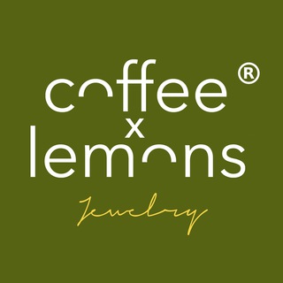 Логотип телеграм канала @coffeexlemonsjewelry — COFFEE x LEMONS Jewelry