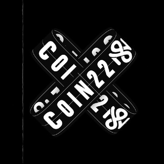 Логотип телеграм канала @coin22_official — COIN 22