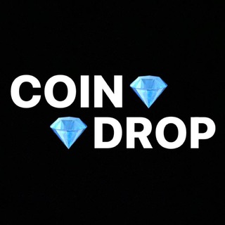 Логотип телеграм канала @coindrop_invest — $DROP