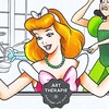 Логотип телеграм канала @coloringhobbiky — Зарубежные раскраски в PDF coloring book