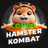 Логотип телеграм канала @combohamsterdaily — Combo Hamster Kombat PixelTap Gemz MemeFi Baboon ChainCrops комбо