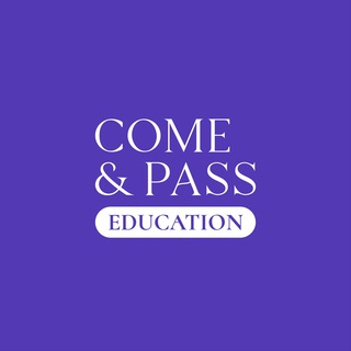 Логотип телеграм канала @come_and_pass — Come&Pass: учеба за границей
