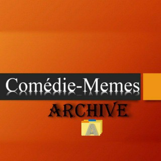 Logo de la chaîne télégraphique comedie_memes_archive - 😂Comédie-Memes Archive™🗂