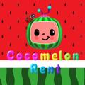 Логотип телеграм канала @comelonrent — COCOMELON RENT ON RESTING.