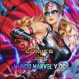 Logotipo del canal de telegramas comicsdcymarvel - 🔮Comics Marvel y DC🔮