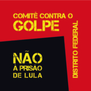 Telegram channel Contra o golpe. Não à prisão de Lula – DF logo
