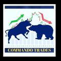 Logo saluran telegram commandotradez — COMMANDO TRADES 😊💵💫