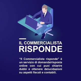 Logo del canale telegramma commercialista_risponde - Commercialista Risponde