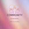 Логотип телеграм -каналу communitycrafters — Community managment | ком'юніті👥