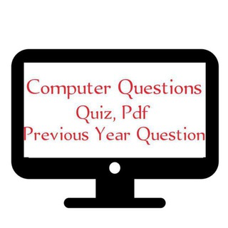 टेलीग्राम चैनल का लोगो computer_question_quiz — Computer questions Quiz Pdf