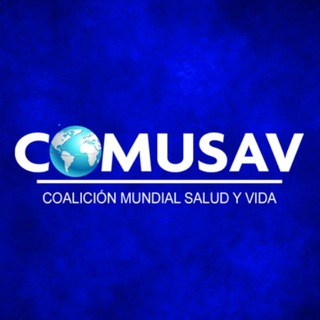 Logotipo del canal de telegramas comusav - COMUSAV MUNDIAL OFICIAL (Coalición Mundial Salud y Vida).