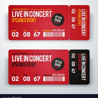 Logo saluran telegram concerts_tickets — بلیط کنسرت”ticket”
