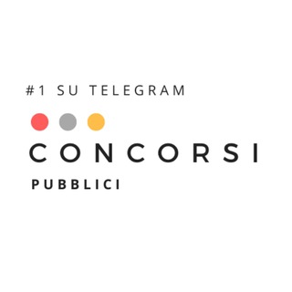 Logo of telegram channel concorsilavoro — Concorsi pubblici