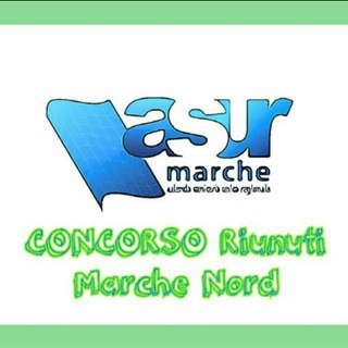 Logo del canale telegramma concorsoriunutimarchenord - Scorrimento Graduatoria Marche Nord