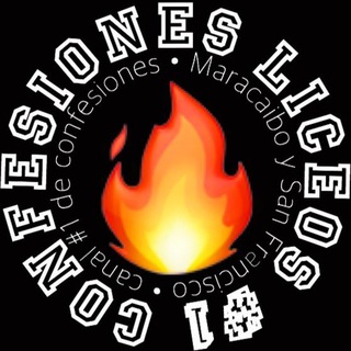 Telegram channel CONFESIONES LICEOS #1 🔞 Maracaibo y San Francisco logo