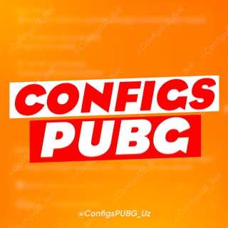Telegram channel Configs PUBG 🇺🇿 logo